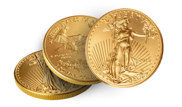 Golden Coins Illustration